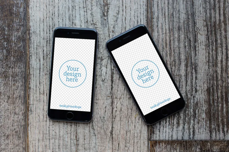 12 Free iPhone 6 PSD Mockups
