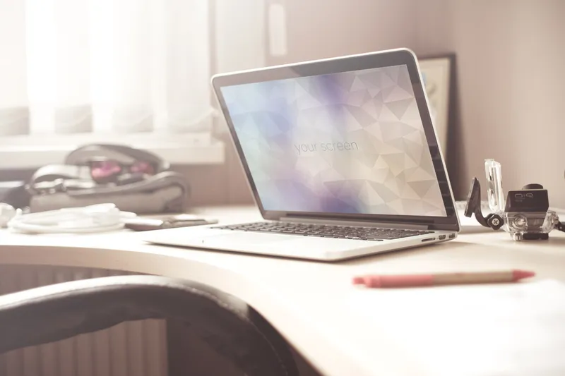 4 MacBook Photorealistic PSD Mockups