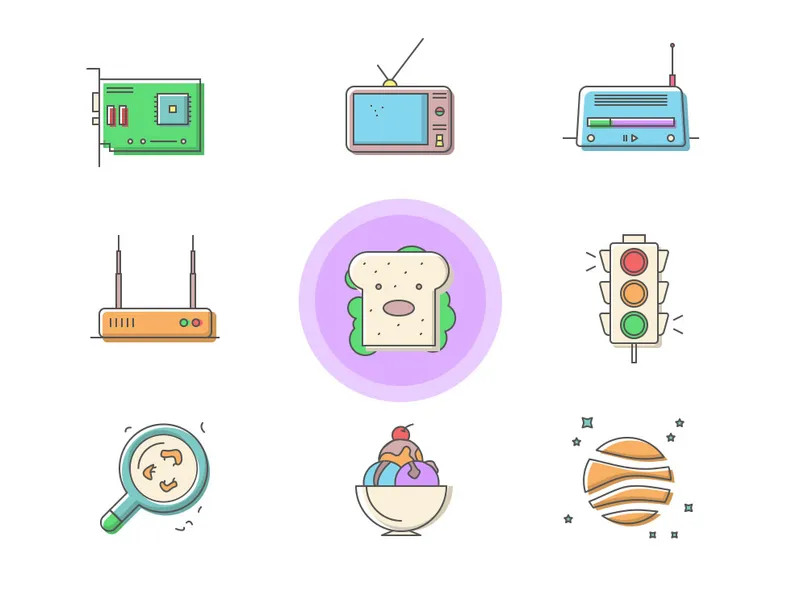 40 Free PSD Icons