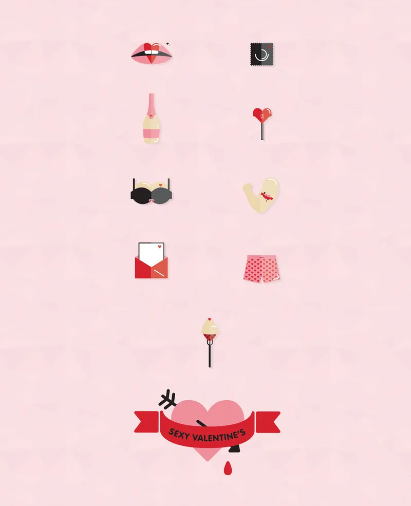 9 Sexy Valentine Icons