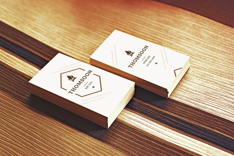 Business Card Tablet Free Mockup