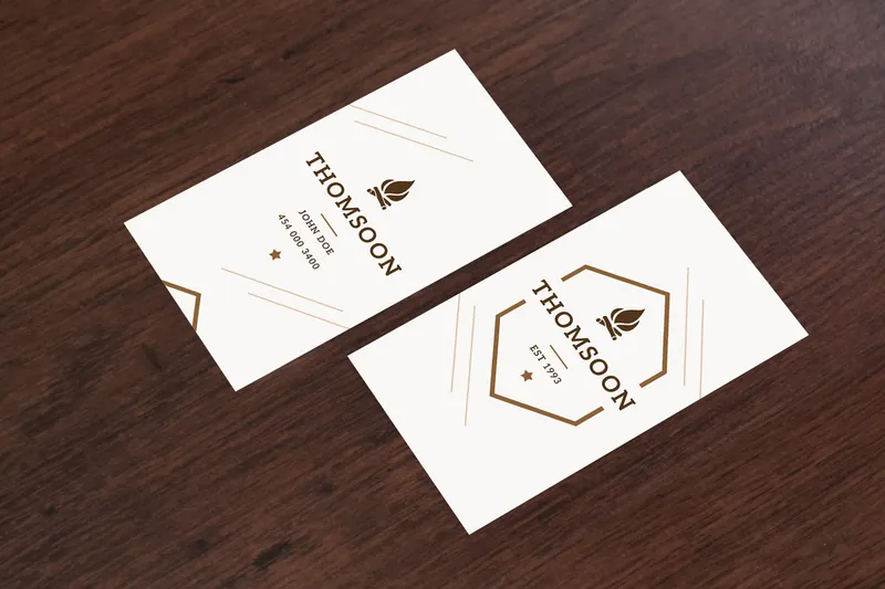 Business Card Tablet Free Mockup