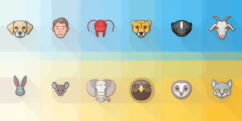 Free Animal PSD Icon Set