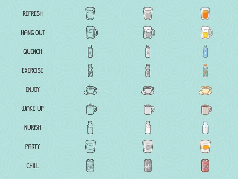 Free Drinks Icon Set