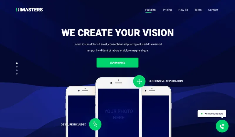 Free PSD Header