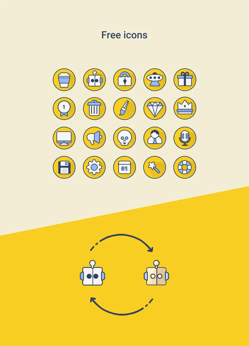 Free PSD Icons Set
