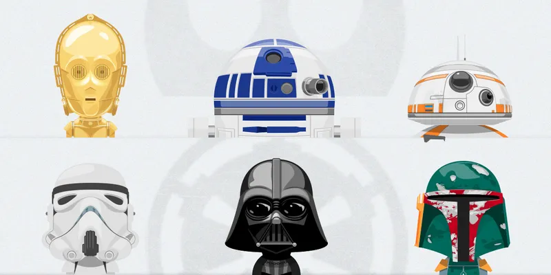 Free PSD Star Wars Avatars
