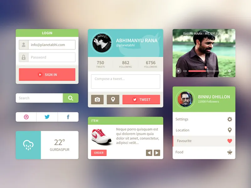 Free UI Kit