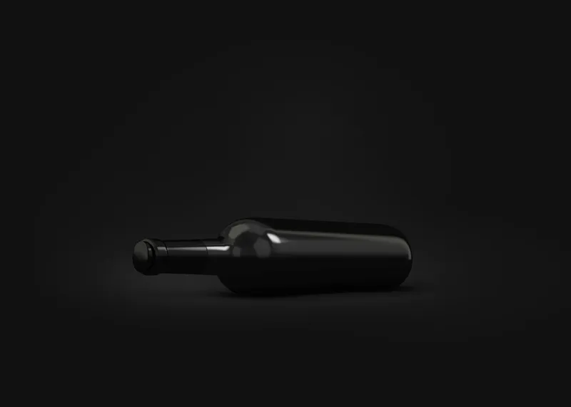 Free Wine Bottles Mockup PSD