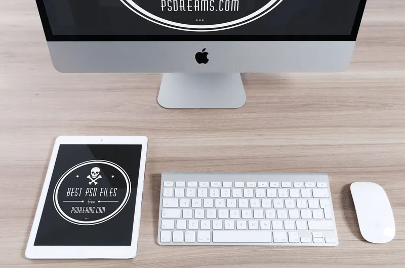 Freelance Workspace Mockup