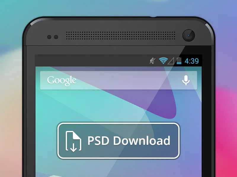 HTC One PSD