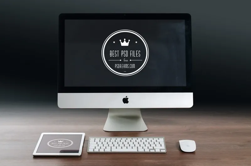 iMac and iPad Mockup