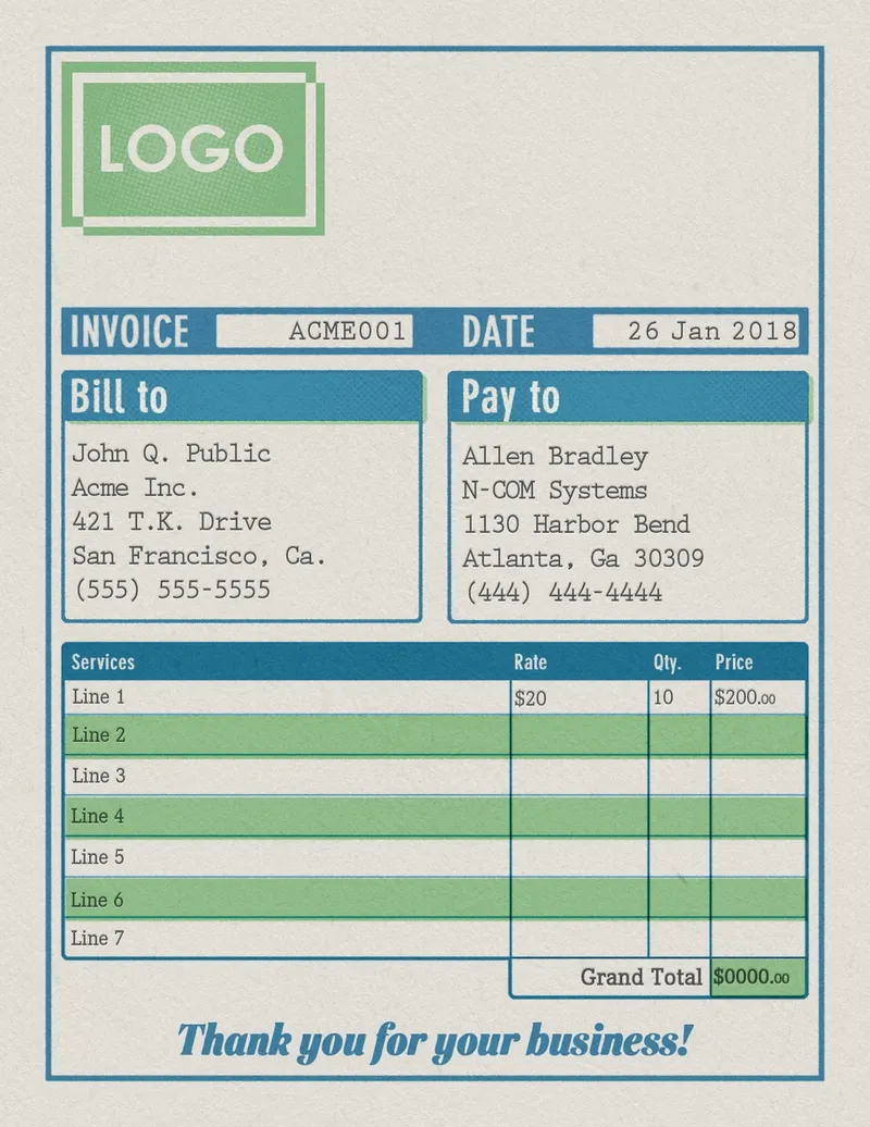 Invoice