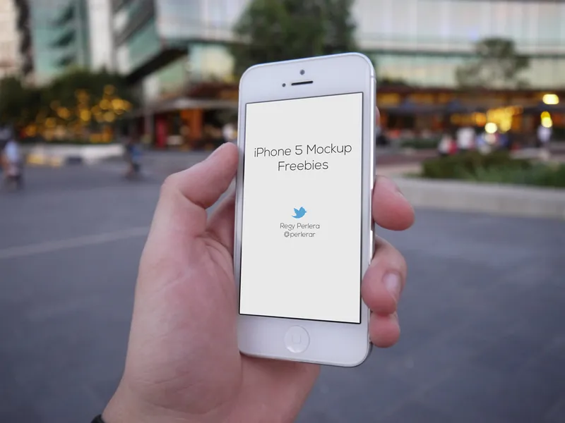 iPhone 5 Mockup Part 3