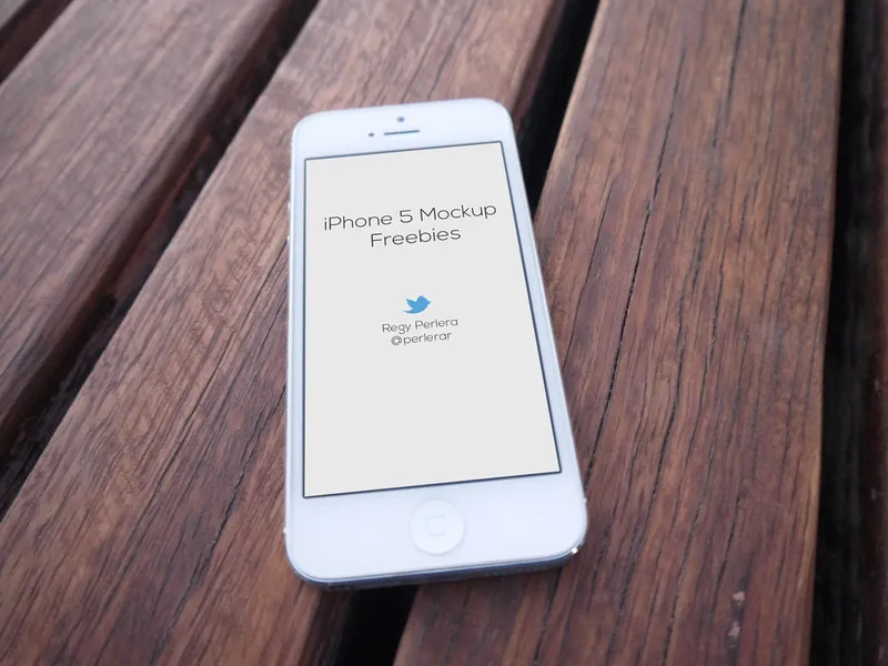 iPhone 5 Mockup Part 4