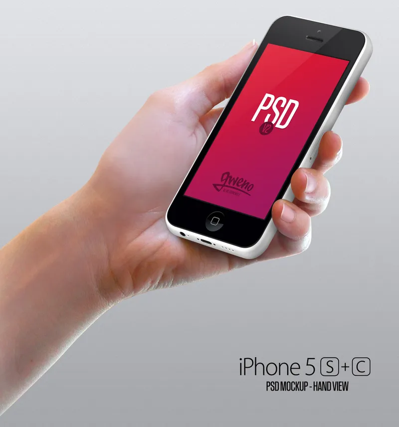 iPhone 5s & 5c Mockup