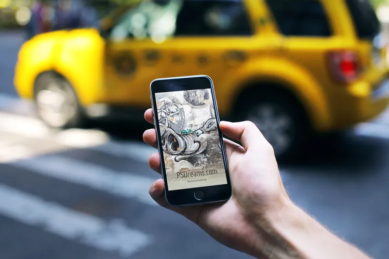 iPhone 6 City Mockup