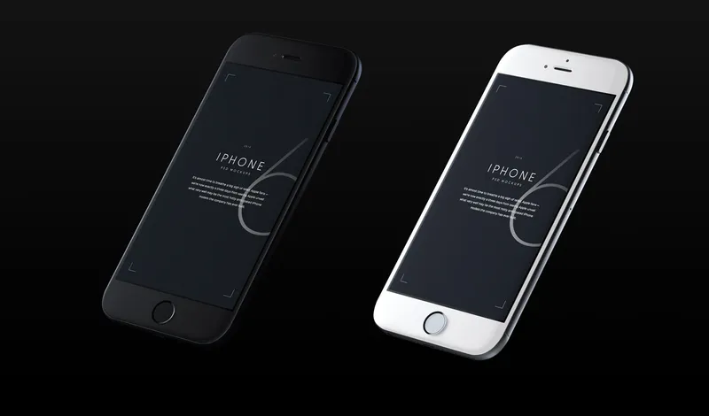 iPhone 6 PSD Mockups Pack