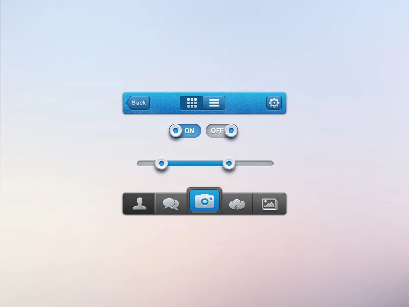 iPhone App UI