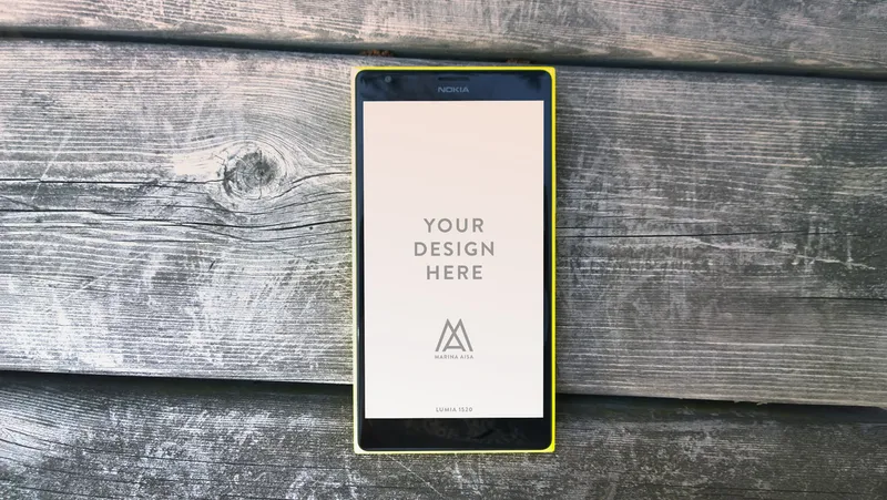 Lumia 1520 Mock ups
