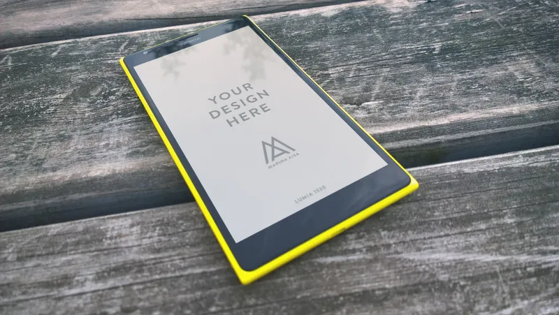 Lumia 1520 Mock ups