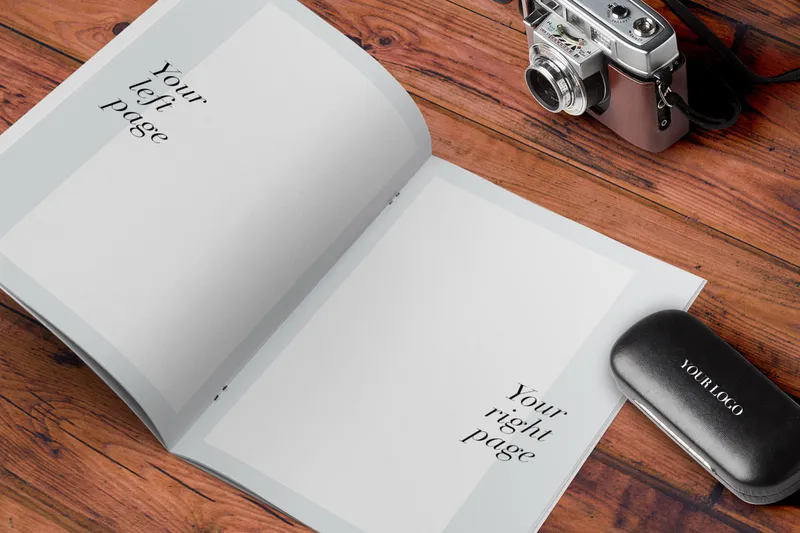 Magazine A4 Mockup