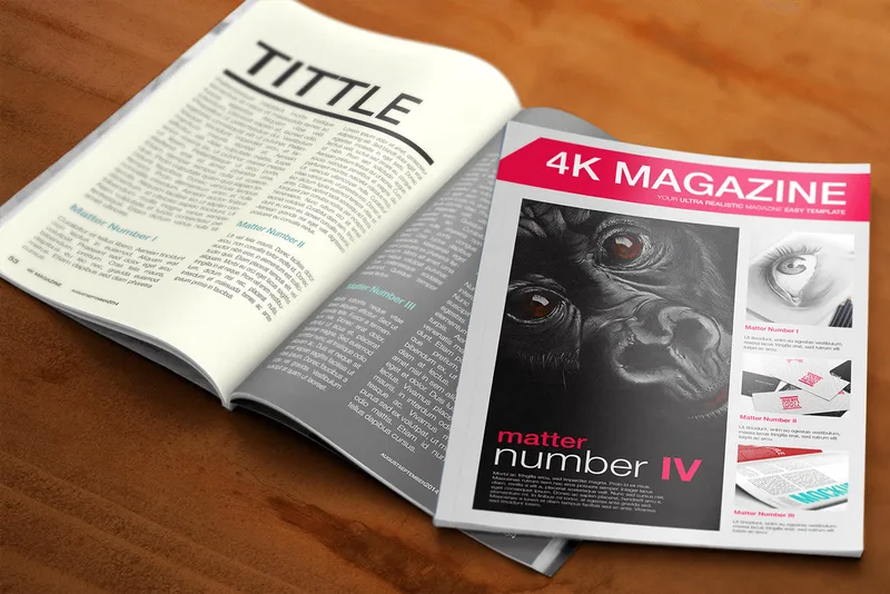 Magazine Mockup
