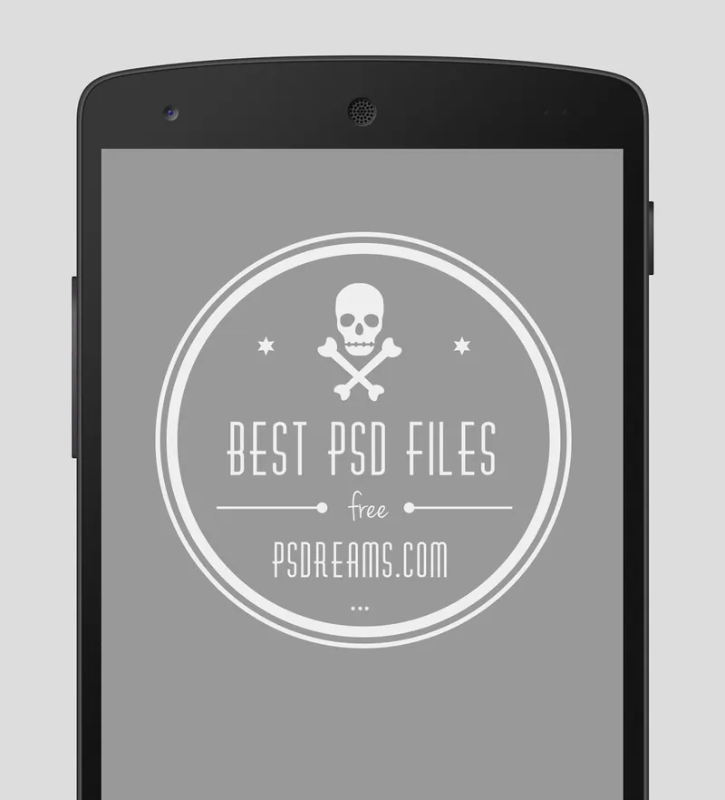 Nexus 5 Mockup