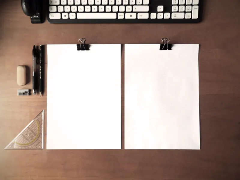 Paper CV Mockup