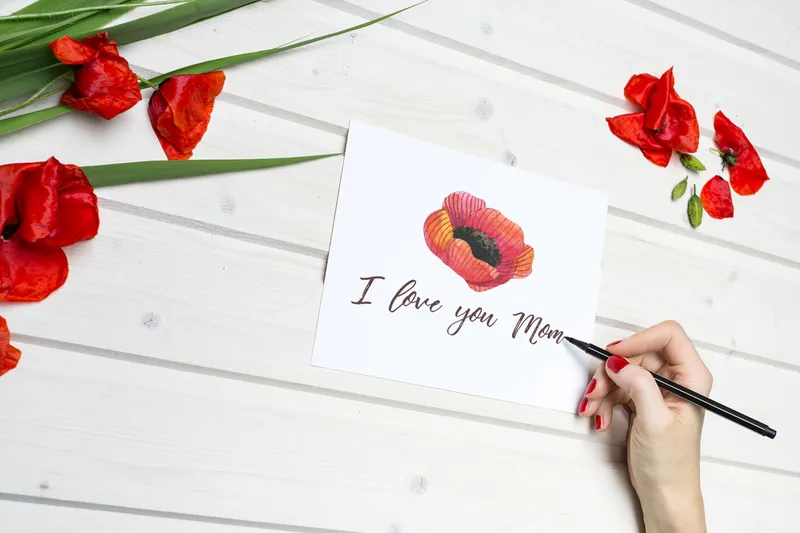 Poppy Greeting Card