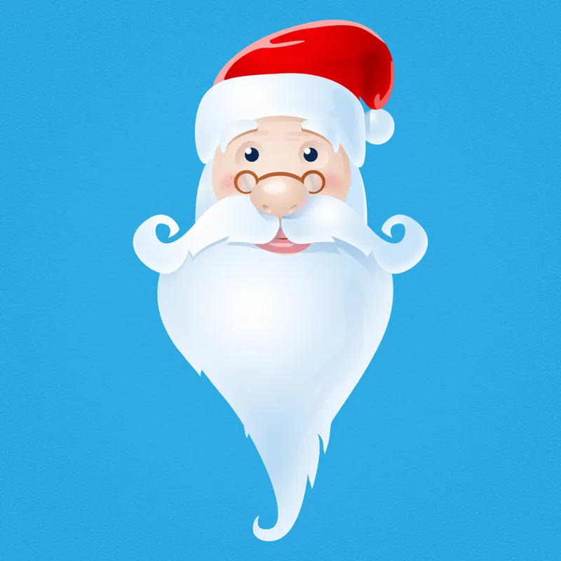 Santa Claus free PSD Icon