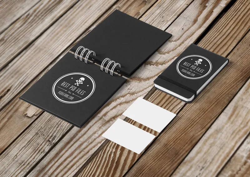 Stationery Branding PSD Mockup
