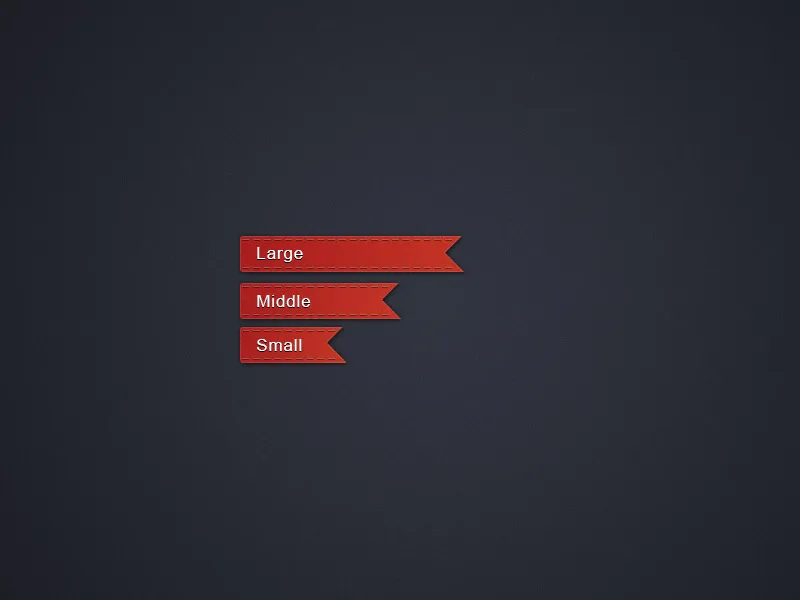 Stitched Ribbons PSD