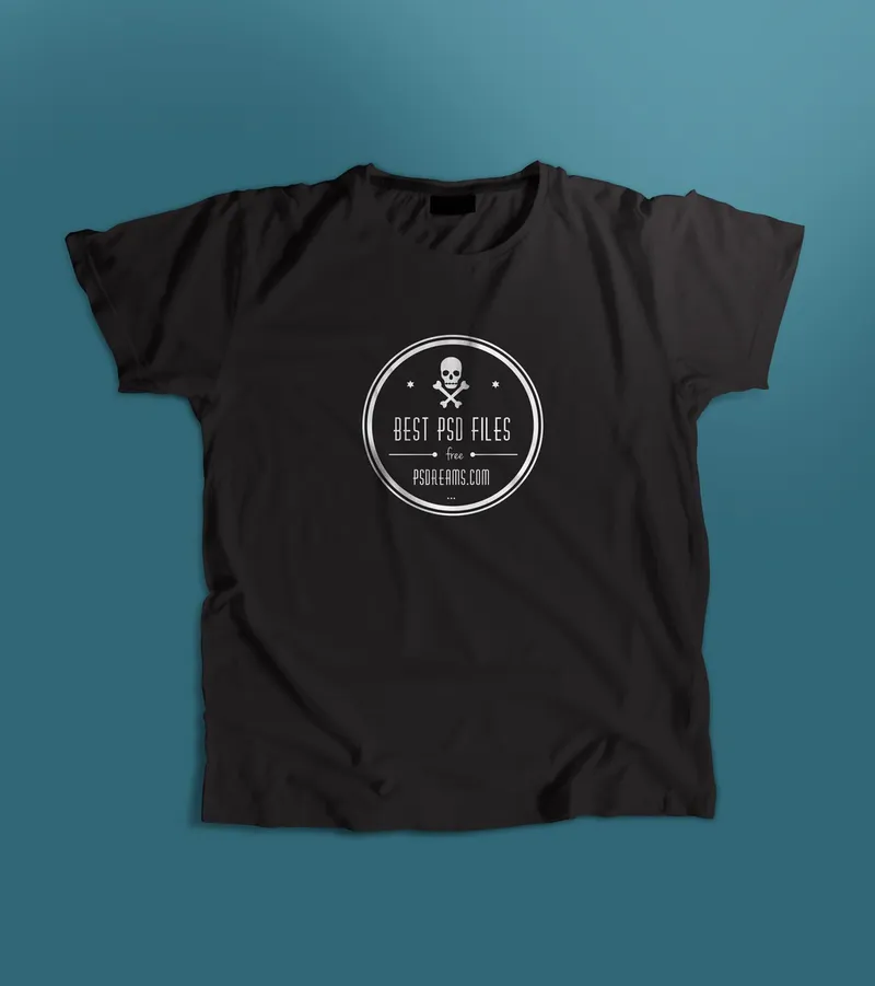 T-shirt Free PSD Mockup