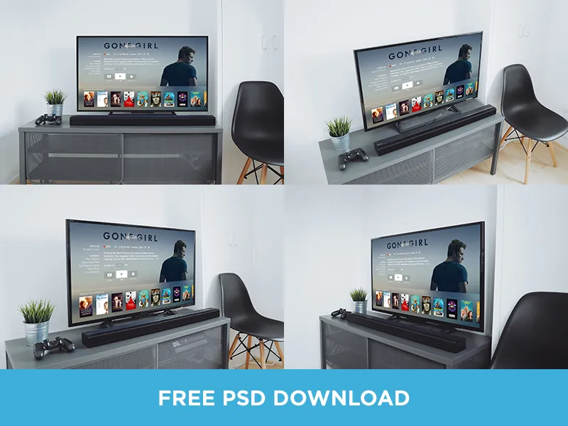 TV PSD Mockup