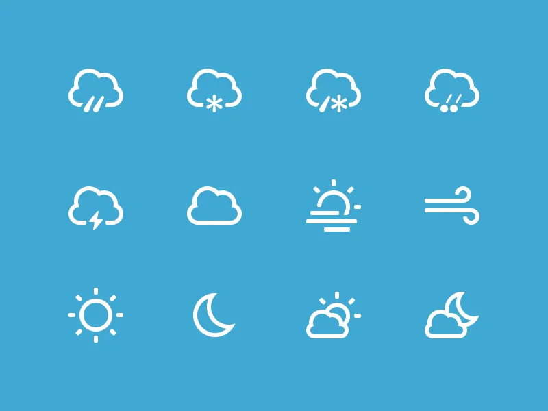 Weather Icon Pack