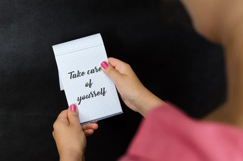Woman Holding Notes Free PSD