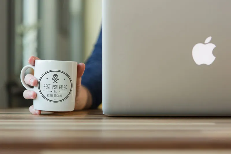 Workplace Space Free PSD Mockup