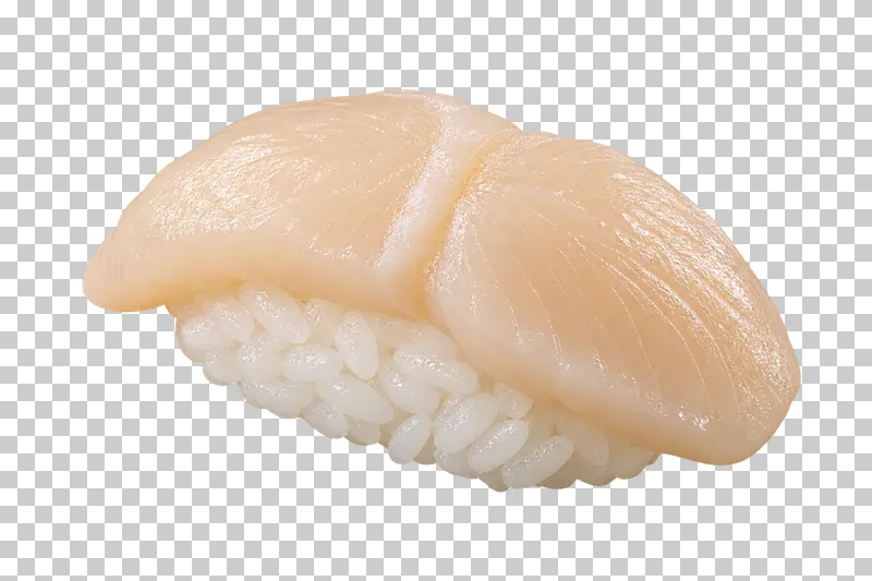 Scallop nigiri.