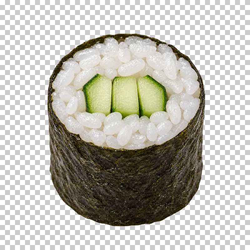 Cucumber hosomaki.