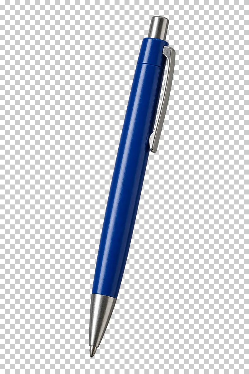 Ballpoint pen with a plain barrel