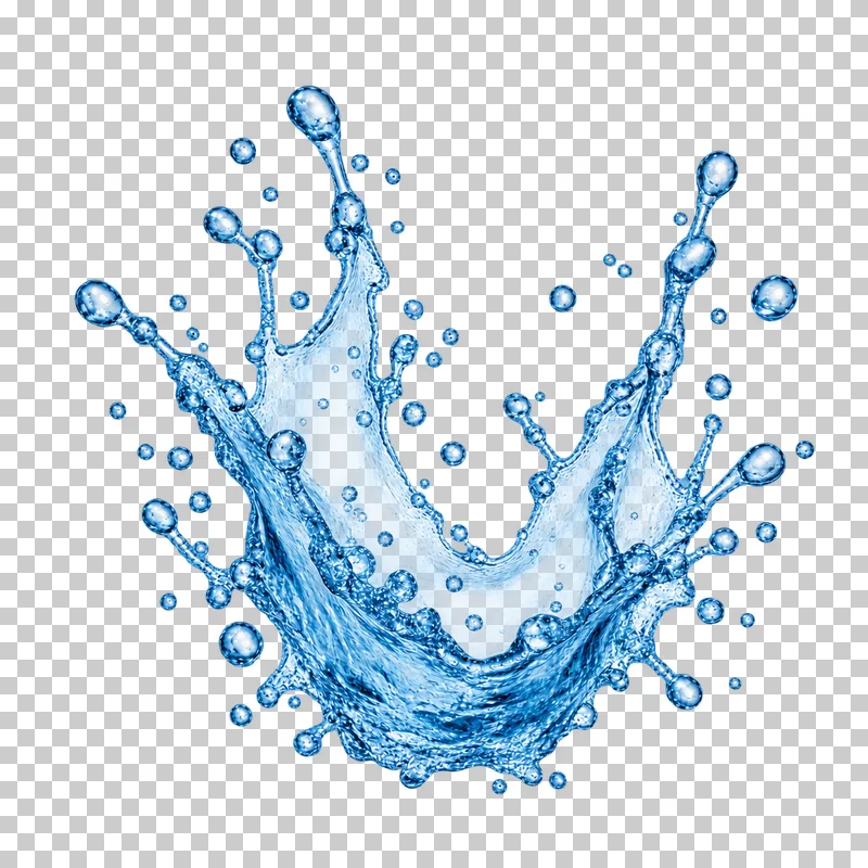 A high water crown with tall liquid fingers and suspended droplets.