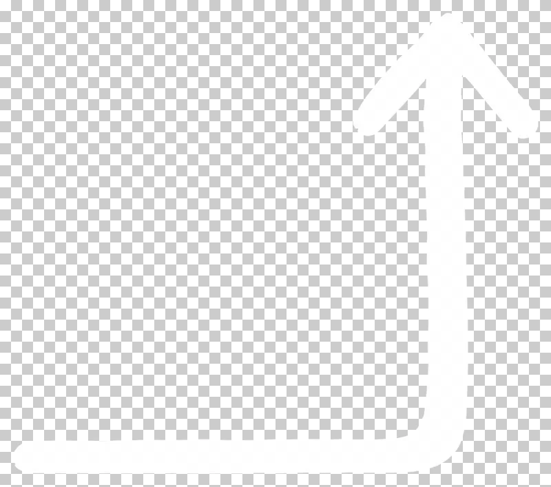 Right-angle arrow in white hand-drawn marker strokes.
