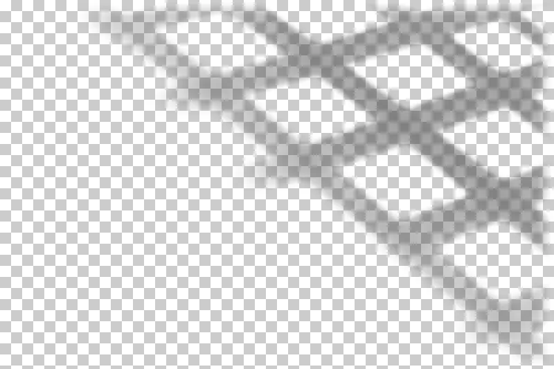 Oblique pergola lattice shadow with broad open cells.