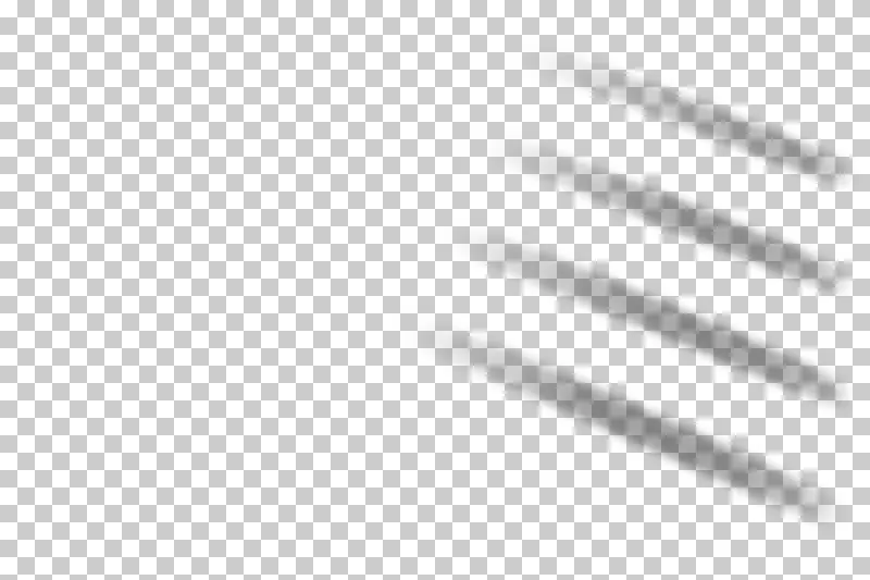 A few parallel rung shadows with wide spacing and soft focus.
