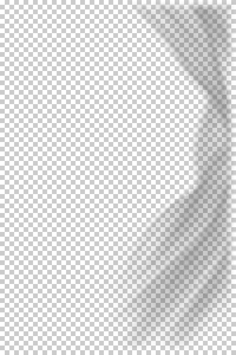 Soft shadow of a wavy sheer fabric edge gathered along one side.