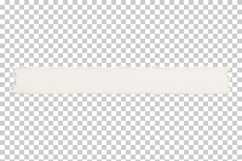 Blank long narrow torn paper strip for a single extended headline.