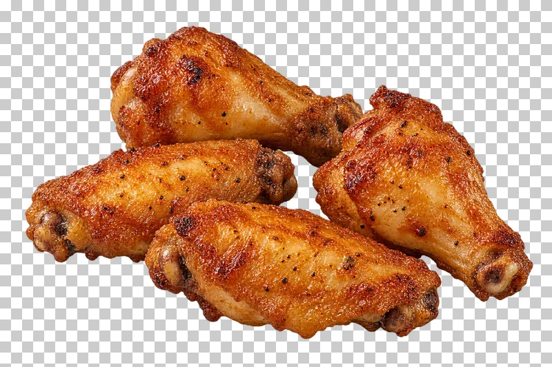 Generated advertising-style cutout of chicken wings.