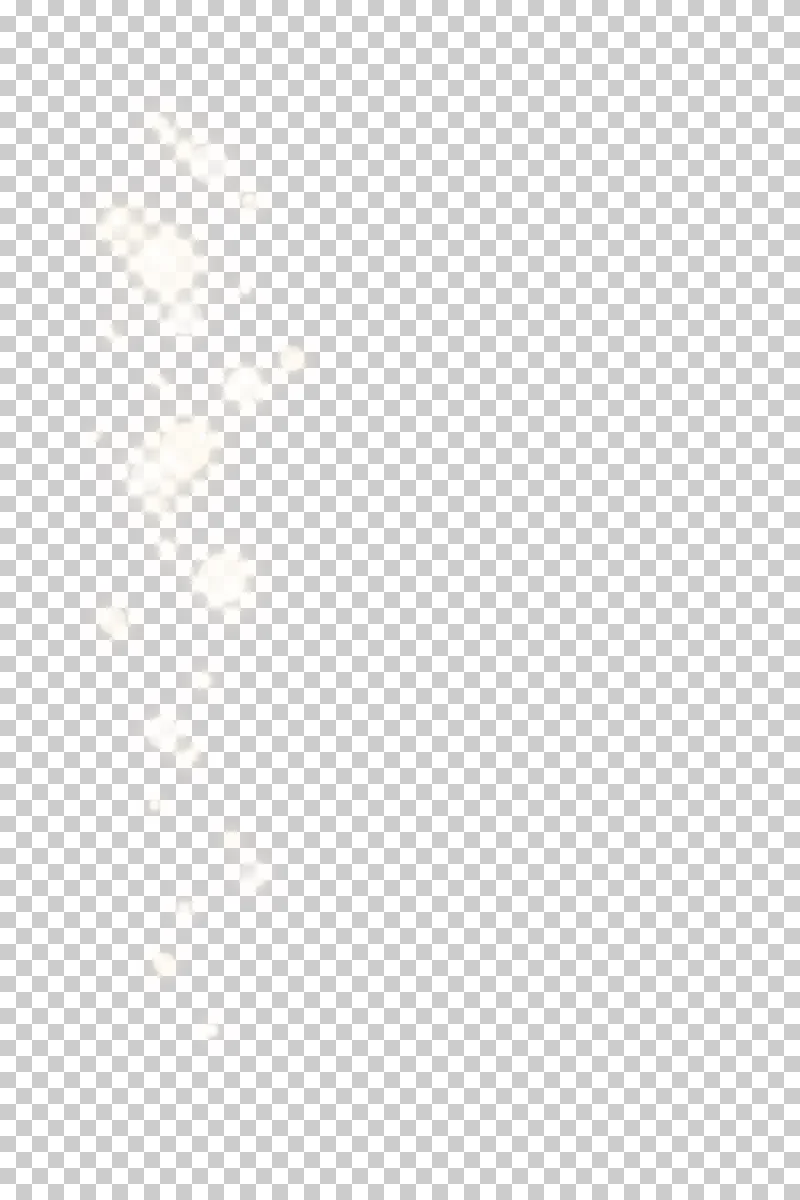 Narrow vertical side cascade of white and pale champagne bokeh circles.