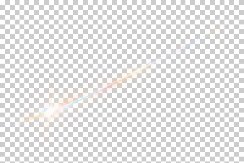 Slim white prismatic streak with restrained cyan, rose and amber fringes.